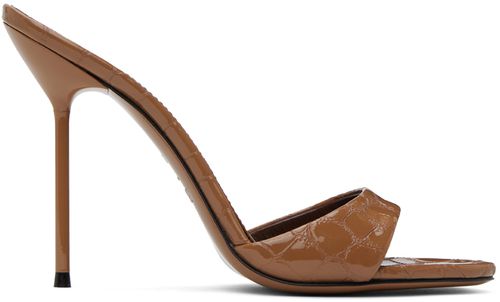 Paris Texas Brown Lidia Heeled Sandals
