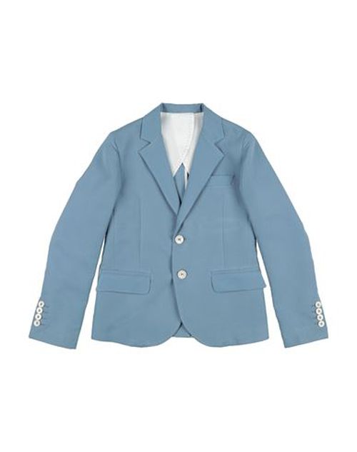 Kid Boy Blazer Light blue Size 13 Viscose, Polyester