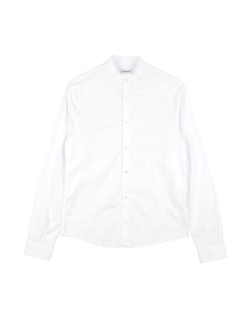 Bikkembergs Kid Boy Shirt White Size 16+ Cotton, Elastane