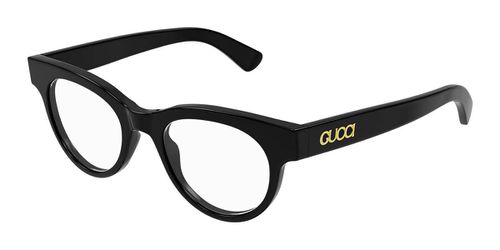 Gucci GG1792O 001 Women's Eyeglasses Black Size 46 - Blue Light Block Available