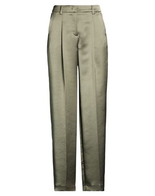 Woman Pants Military green Size 10 Polyester