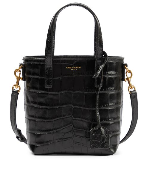 Saint Laurent Toy Shopping N/S leather tote bag
