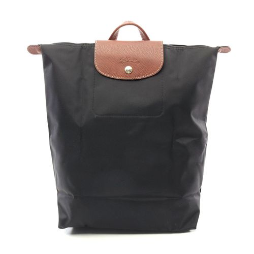 Le Pliage Original M Backpack Fabric Leather