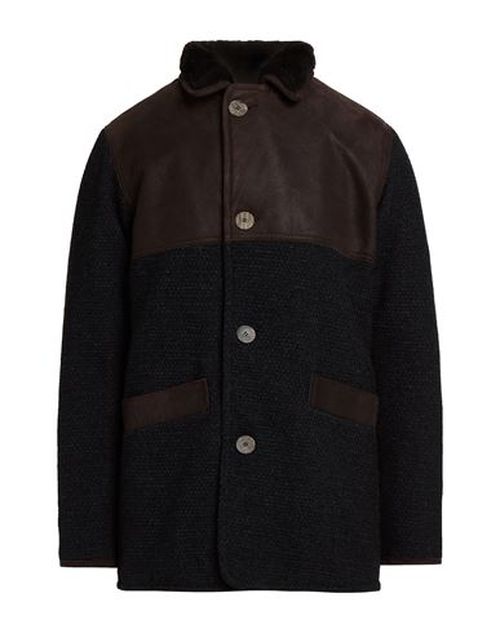 Man Coat Charcoal Size XXL Wool, Polyamide, Acrylic, Polyester, Mohair wool