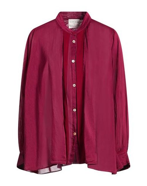 Forte_forte Woman Shirt Garnet Size 2 Cotton, Silk