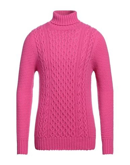 Man Turtleneck Fuchsia