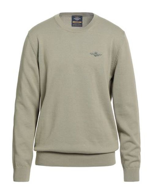 Essential Man Sweater Sage green Size XXL Cotton