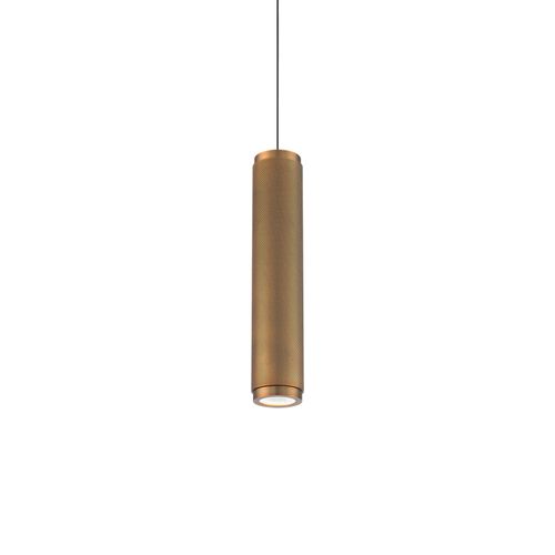 Aged Brass LED Chandelier from the Burning Man Collection