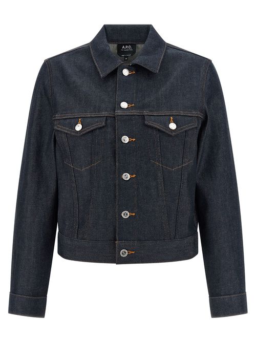 A. P.C. Dion Puffer Jackets Blue