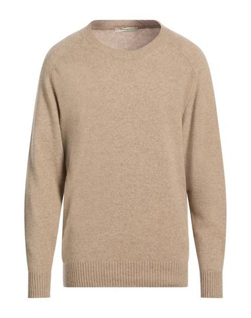 Man Sweater Sand Size 44 Cashmere