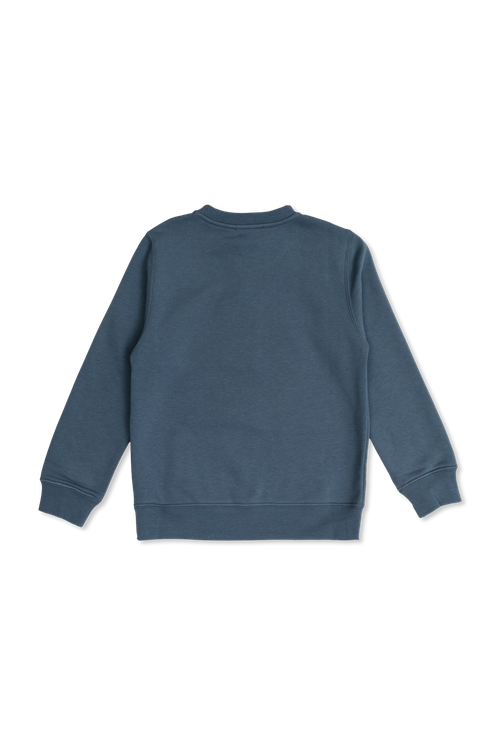 Sweatshirt With Logo, Unisex, Blue