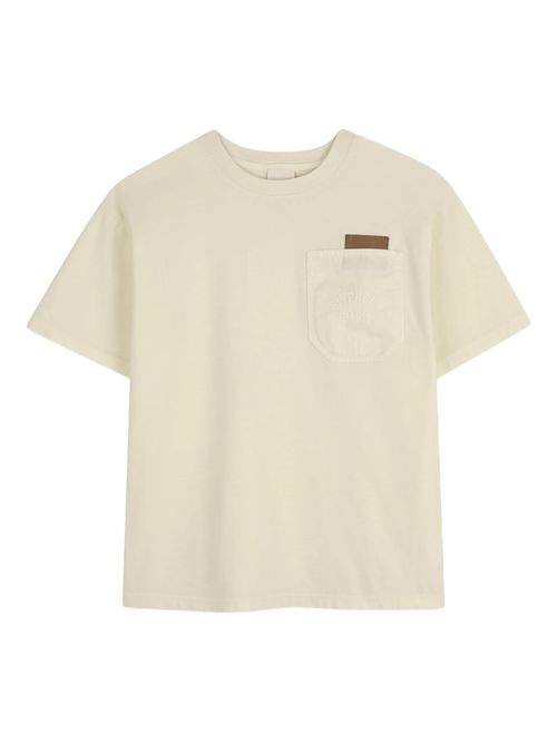 Mini Chest Pocket Tee with Embroidered Logo
