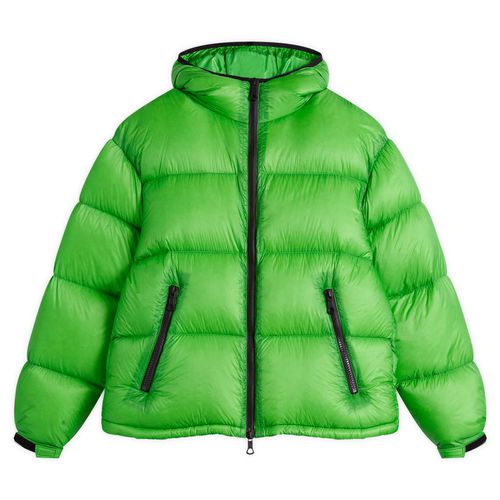 Men's Translucent Hooded Bubble Jacket Presented By END. Emerald