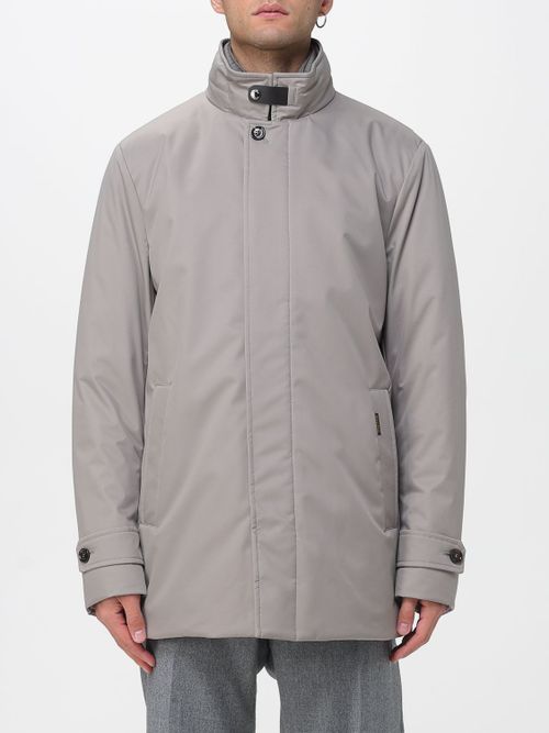 Coat Men color Grey