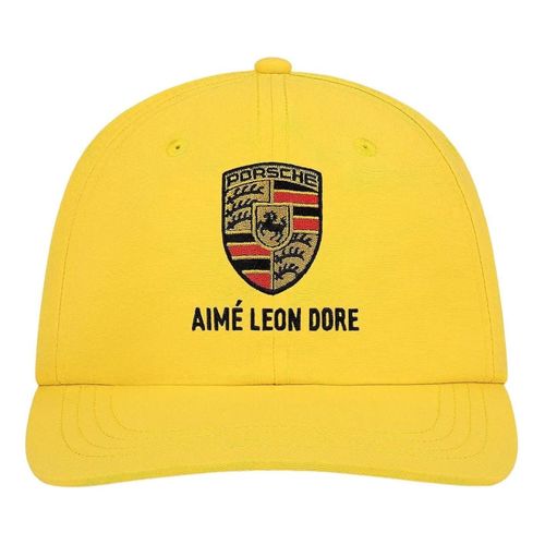 X Porsche Nylon Logo Hat 'Aspen Gold'