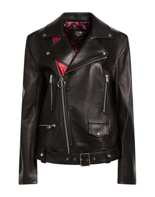 Woman Jacket Black Size L Lambskin