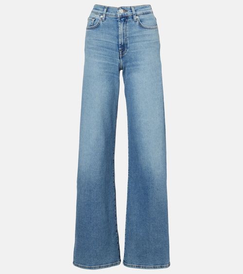 Lotta high-rise wide-leg jeans