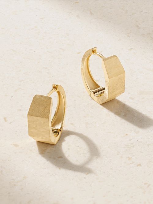Ecrou Large 18-karat Gold Hoop Earrings - One size