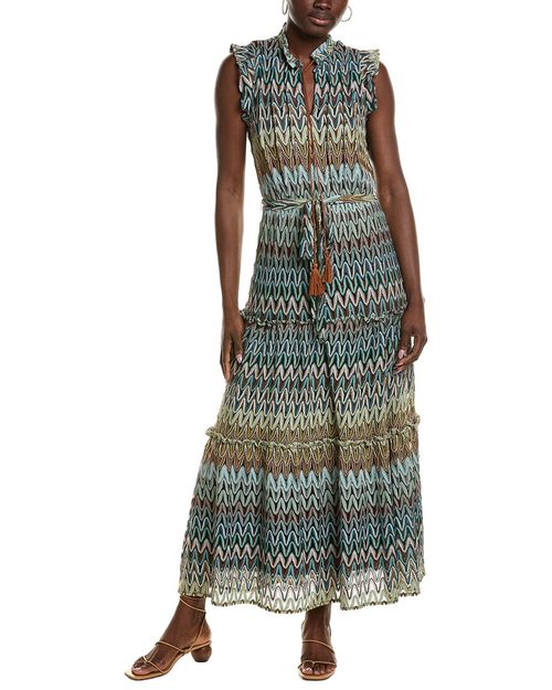 Knit Lurex Maxi Dress