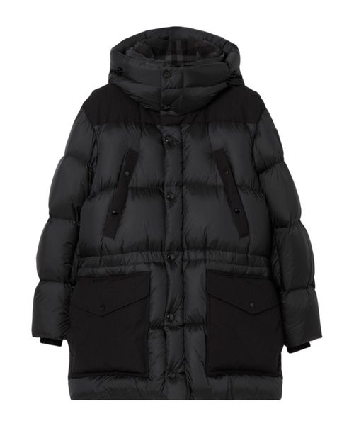 Quilted puffer coat