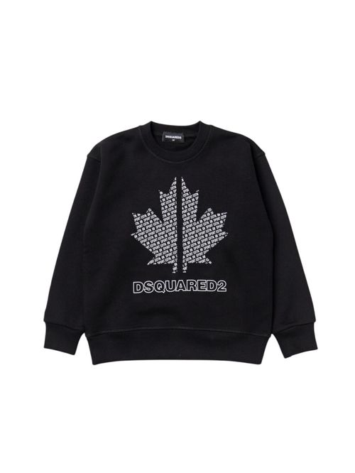 Boys Black Graphic Sweatshirt