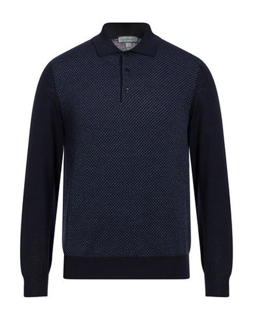 Man Sweater Midnight blue Size 42 Wool