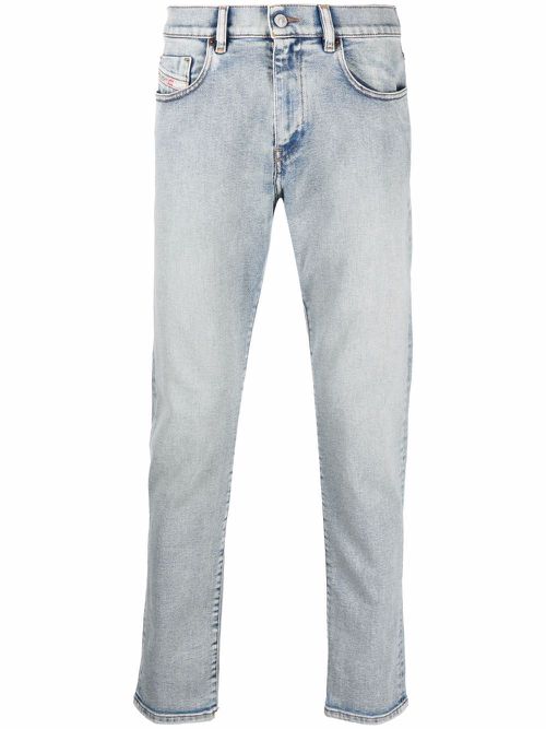 D-STRUKT slim-cut jeans - Blue