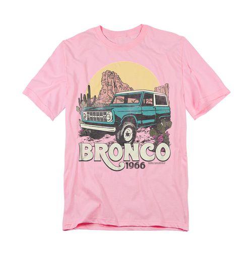 Men's Ford Bronco Bronco Desert Ride T-Shirt - Pink