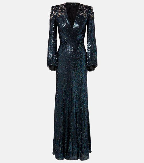 Zinnia sequined gown