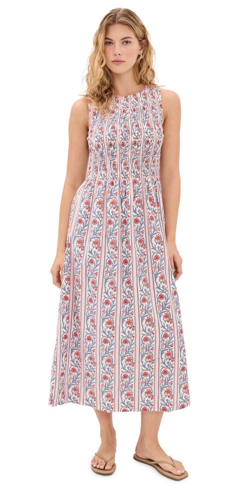 Sara Floral Vine Dress Vine Floral