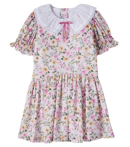 Izara floral cotton dress