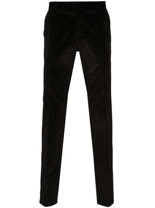 Road velvet trousers - Black