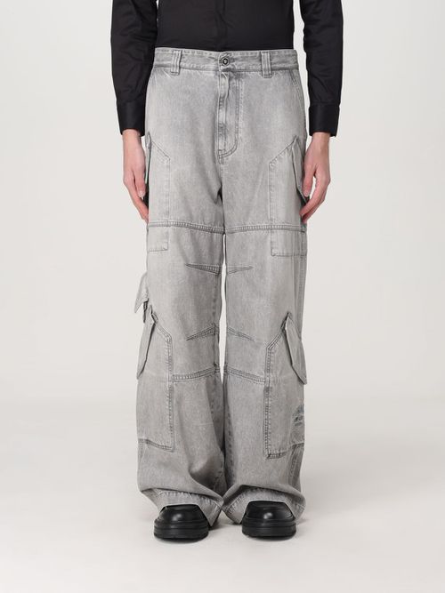 Jeans Men color Grey