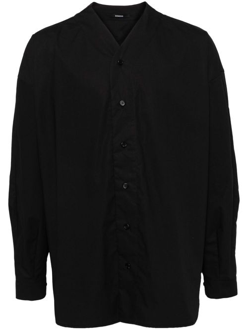 Signature oriental shirt - Black