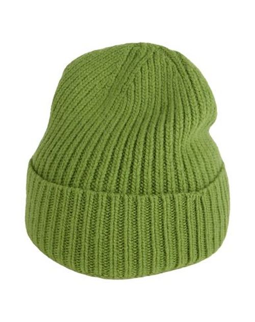 For Future Man Hat Green Size ONESIZE Merino Wool