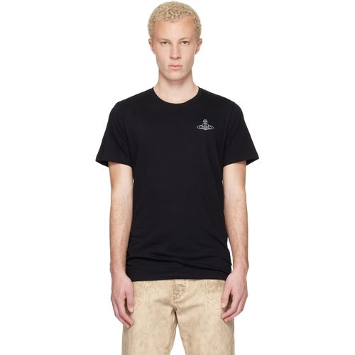 Two-Pack Black Cotton Jersey T-shirts