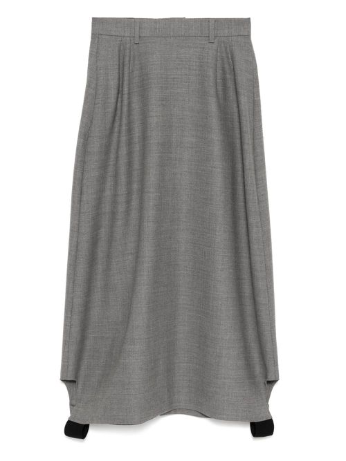ALAINPAUL Fuseau skirt - Grey