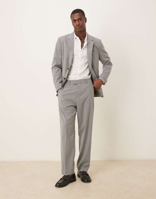 Abercrombie & Fitch classic suit pants in gray - part of a set