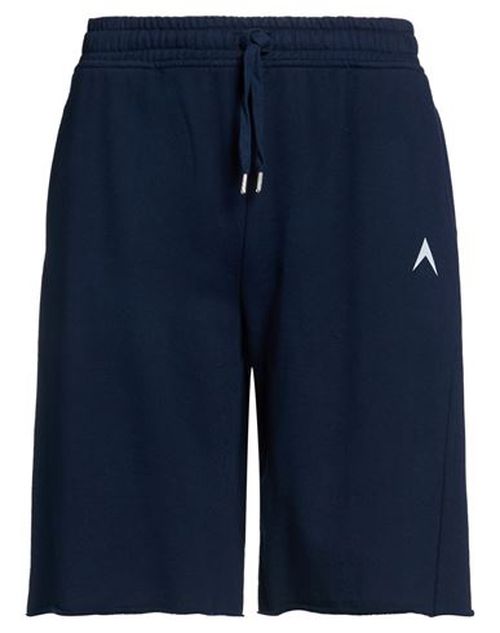 Man Shorts & Bermuda Shorts Midnight blue Size M Cotton