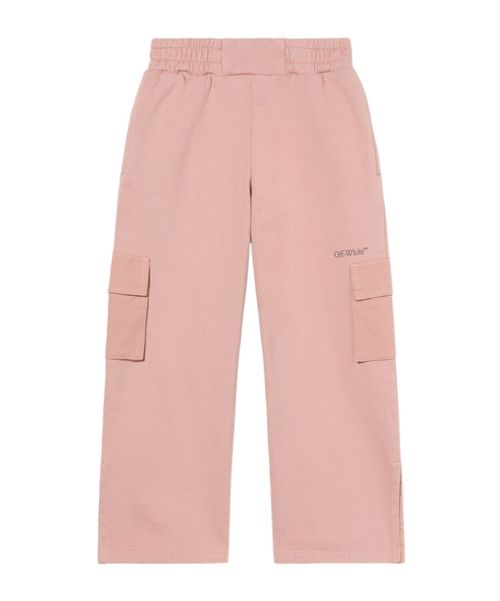 Kids Logo Printed Cargo Pants