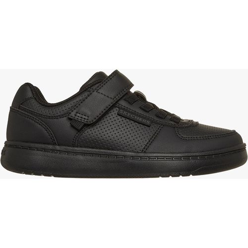 Skechers Quick Street Lite Boys School Shoes Black
