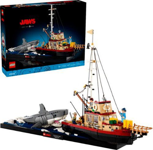 Ideas Jaws - Diorama Kit and Shark Toy for Adults 21350