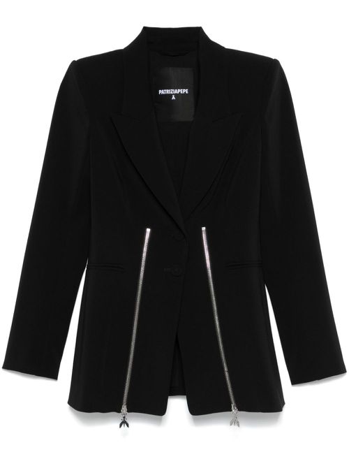 Zipped blazer - Black