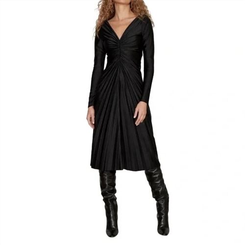 Francesca Midi Dress In Black