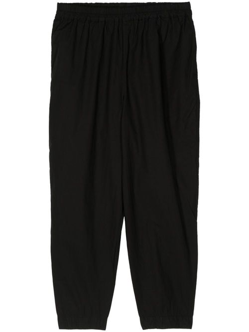 The Acrobat cotton tapered trousers - Black