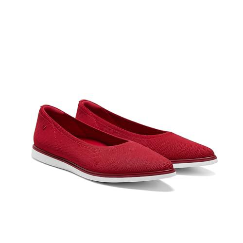 VIVAIA Veronica Pointed Toe Flat Shoes Comfortable Slip on All-Day Standing Dress Ballet Flats Almond