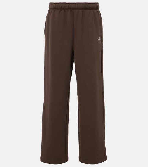Accolade cotton-blend jersey sweatpants