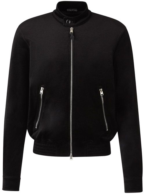 Silk-cotton jacket - Black