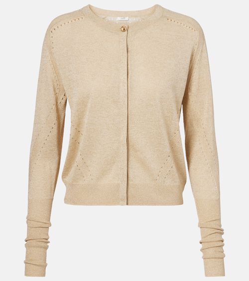 Tasse lamé cardigan