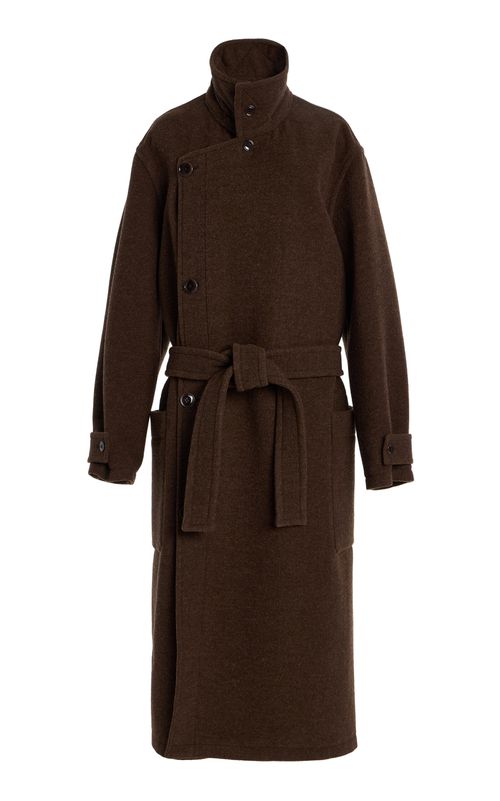 Wool Wrap Coat